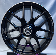 Литой диск Mercedes Benz AMG разноширокие R19 8.5J (9.5J) PCD5x112 ET38 (42) DIA66.56 Matte BMF