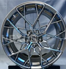 Литой диск HRE FF10 R18 8J PCD5x114.3 ET35 DIA73.1 HYPER BLACK