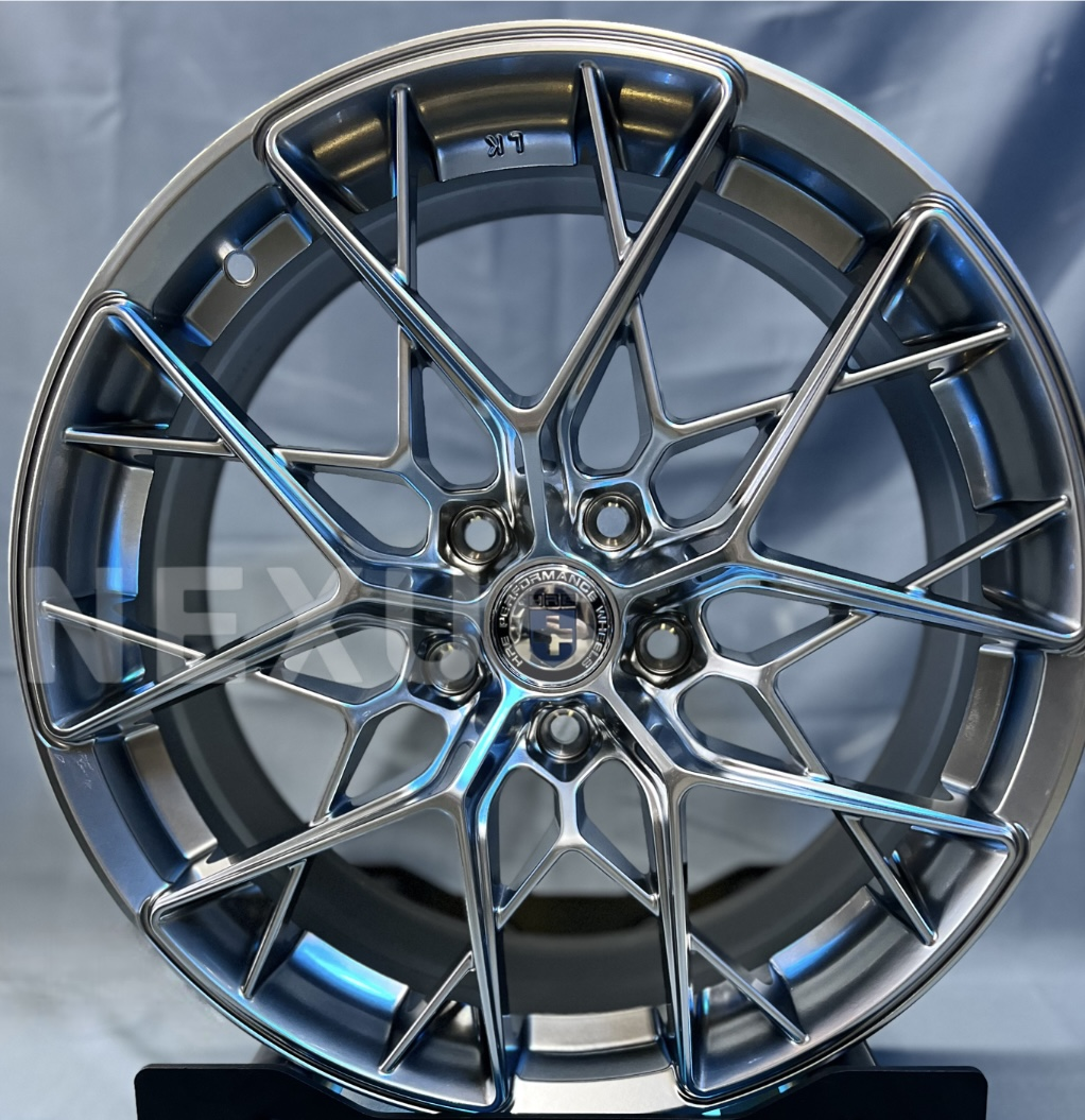 Литой диск HRE FF10 R18 8J PCD5x114.3 ET35 DIA73.1 HYPER BLACK
